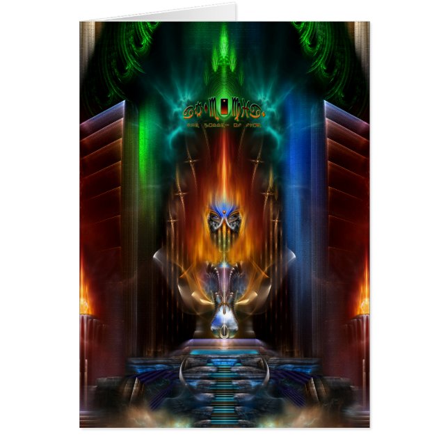 Cartão Arsencia - Deusa Do Fogo (Frente)