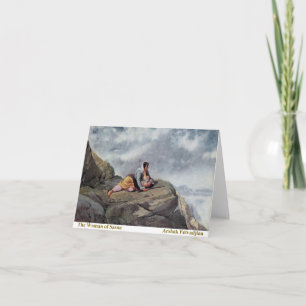 Cartão Arshak Fetvadjian, Woman of Sasun