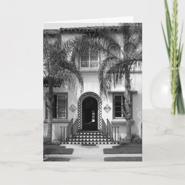 Cartão ART DECO em COCHRAN (Frente)