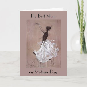 CARTÃO ART DECO MOTHERS DAY GREETING CARD