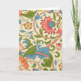 Cartão Art nouveau lodden pattern - William Morris