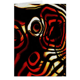 Cartão Arte abstracta