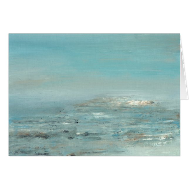 Cartão Arte abstracta - santuário (Frente Horizontal)