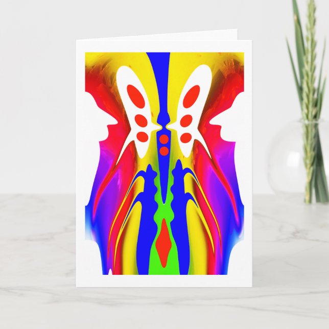 Cartão arte alienígena (Frente)