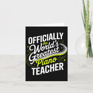 Cartão Arte Ano Para Homens Mulheres Anist Professor Ano 