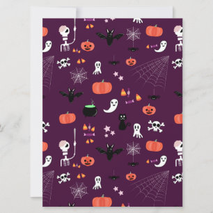 Cartão Arte Assustadoramente Fofa de Halloween