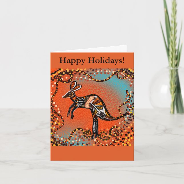 CARTÃO ARTE AUSTRÁLIA          (Frente)