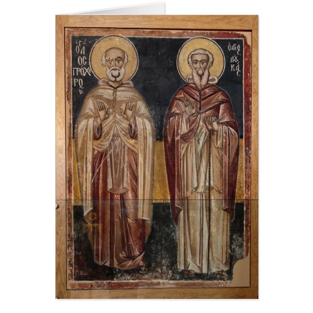 Cartão Arte Cristã Religiosa (Frente)