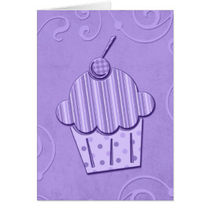 Cartão Arte Cupcake Colorida