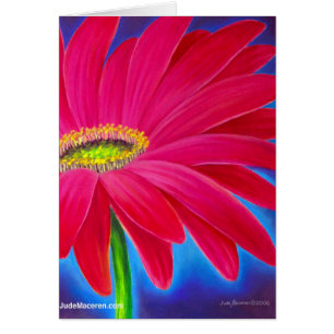 CARTÃO ARTE DA FLOR DA MARGARIDA - MULTI