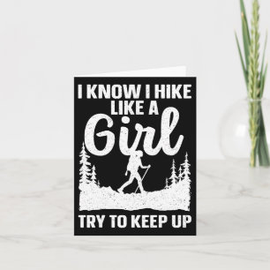 Cartão Arte De Caminho Para Homens Acampamento De Hiker N