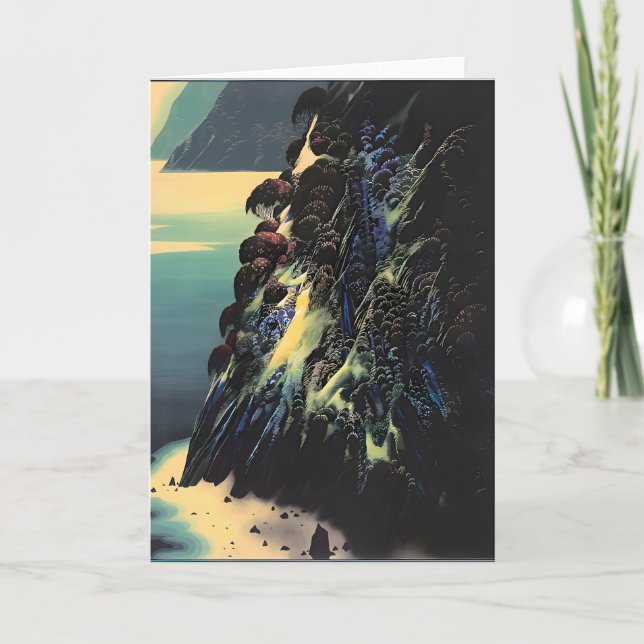 Cartão arte de Eyvind Earle (Frente)