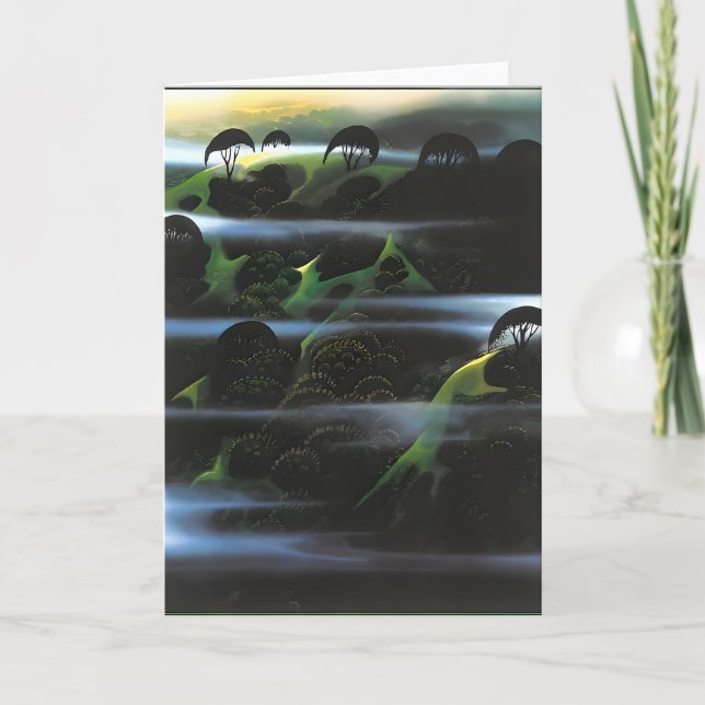 Cartão arte de Eyvind Earle (Frente)