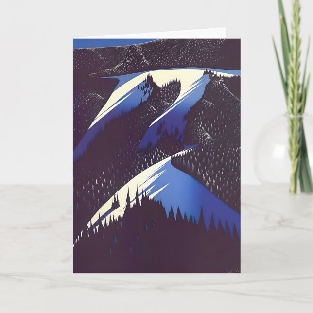 Cartão arte de Eyvind Earle (Frente)
