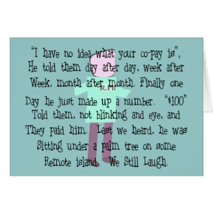 Cartão Arte de história dos "vingança do farmacêutico