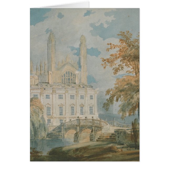 Cartão Arte de Joseph Turner (Frente)