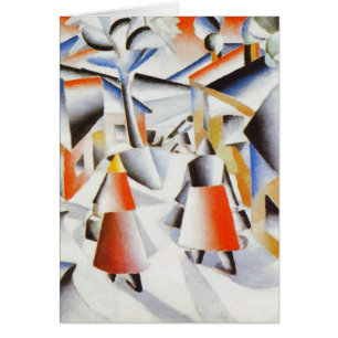 Cartão Arte de Kazimir Malevich