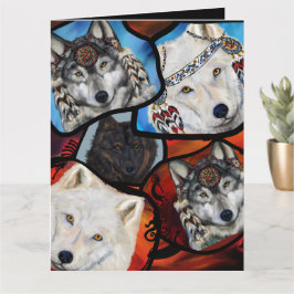 CARTÃO ARTE DE LOBO