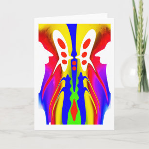 Cartão Arte de máquina alienígena