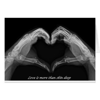 Cartão Arte do raio X