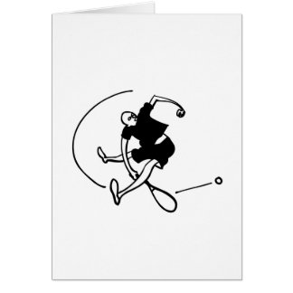 Cartão Arte do tênis por Kyle T. Webster