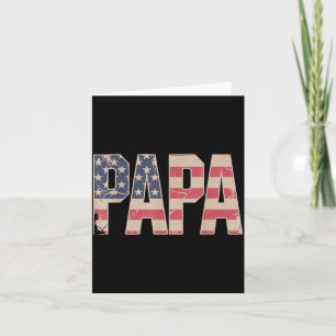 Cartão Arte engraçada do Papai para o avô dos netos Dia d