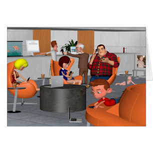 Cartão Arte Falhada da Conversa