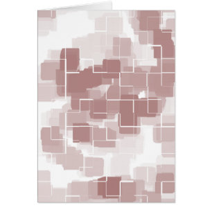 Cartão Arte Geométrica "Grape Soda"