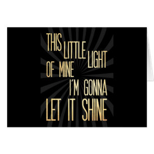 Cartão Arte inspirada - pouca luz