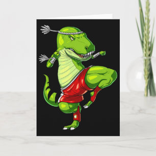 Cartão Arte Marcial de Caratê de Boxe Tailandesa Muay Tha