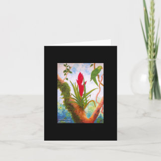 Cartão Arte original criada para cuidados de Amazon