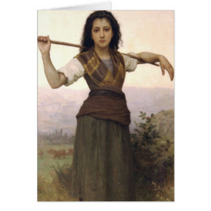 Cartão arte pastourelle