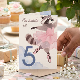 Cartão Arte Pintada à Mão | Bailarina Personalizada para