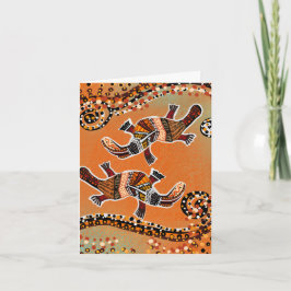 CARTÃO ARTE PLATAPUS       