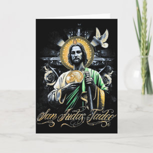 Cartão Arte Religiosa São Judas Tadeo Santos Católicos De
