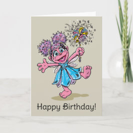 Cartão Arte Retro da Abby Cadabby