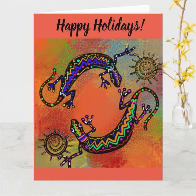 CARTÃO ARTE SUDOESTE DE LAGARTOS    (Flor Amarela)