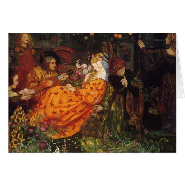 Cartão Arte Vintage - O Mentiroso dos Ricos, (Frente Horizontal)