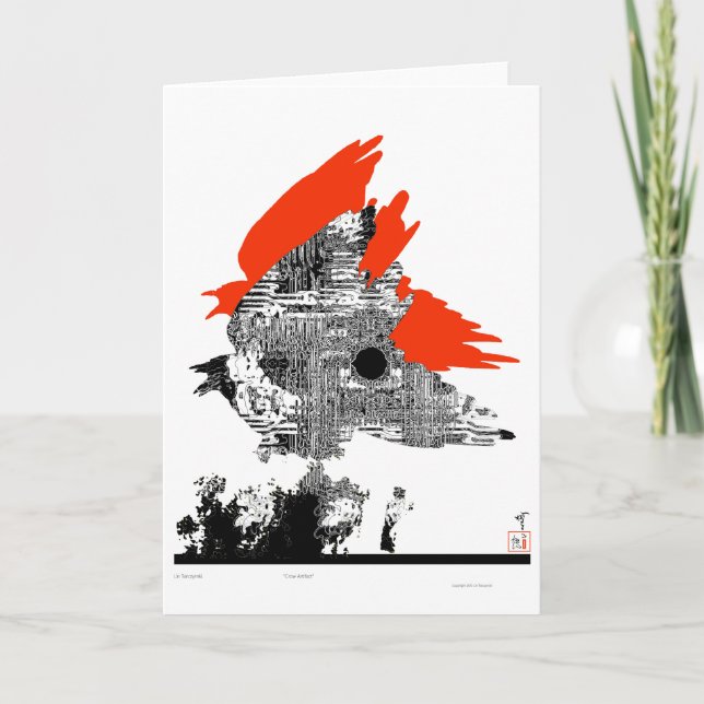 Cartão Artefato De Corvo (Frente)