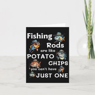 Cartão Artes de Pesca são como Batatas-Batata que você nã