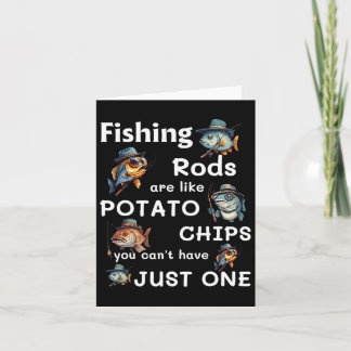 Cartão Artes de Pesca são como Batatas-Batata que você nã