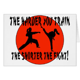 Cartão Artes marciais