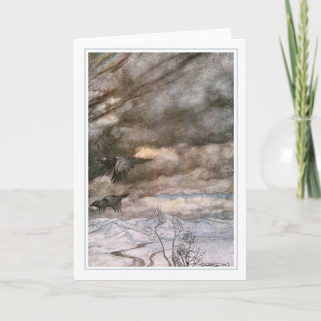 Cartão Arthur Rackham (Frente)