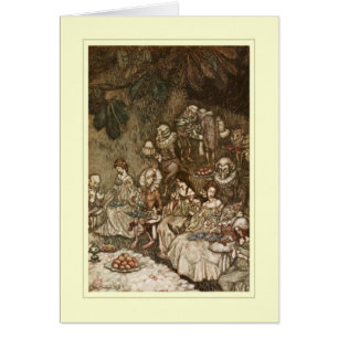 Cartão Arthur Rackham