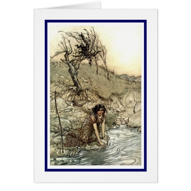 Cartão Arthur Rackham (Frente)