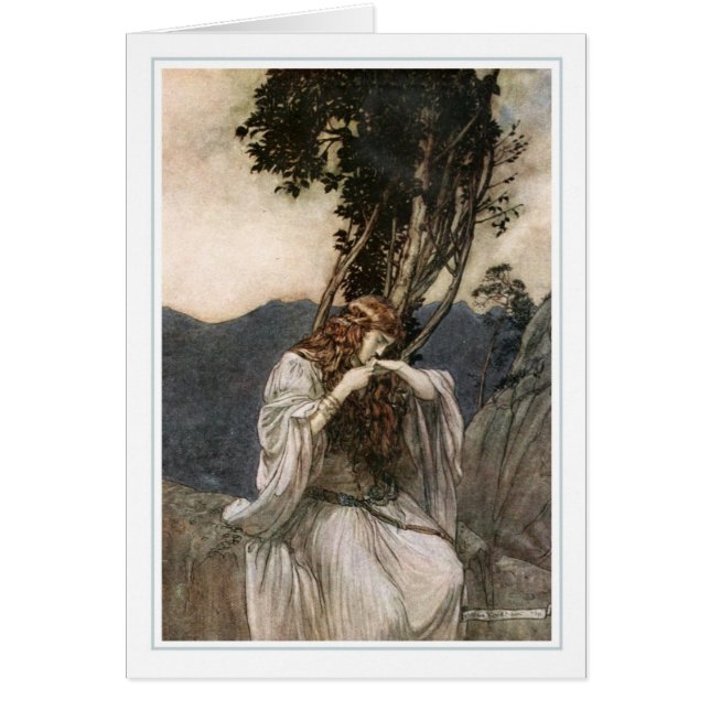 Cartão Arthur Rackham (Frente)