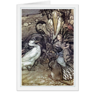 Cartão Arthur Rackham