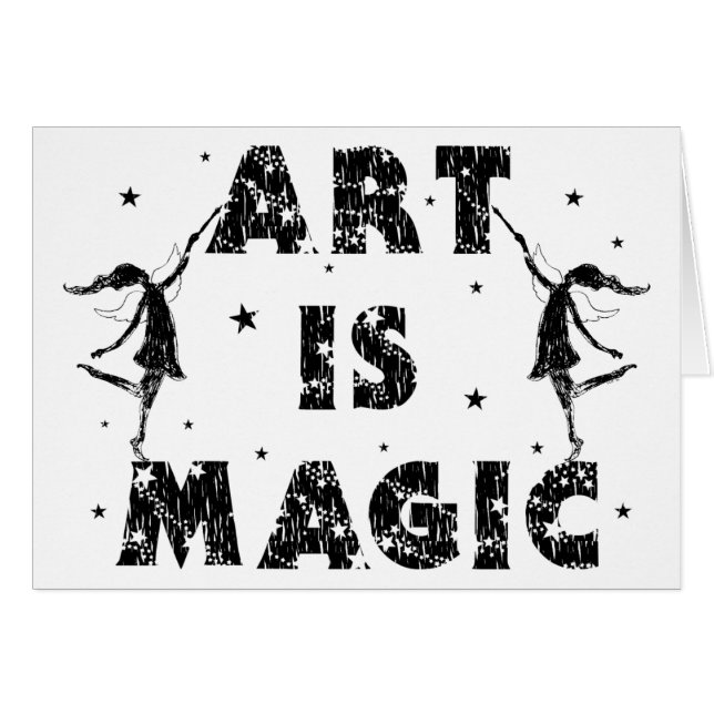 Cartão Artífices: Arte É Magia (Frente Horizontal)