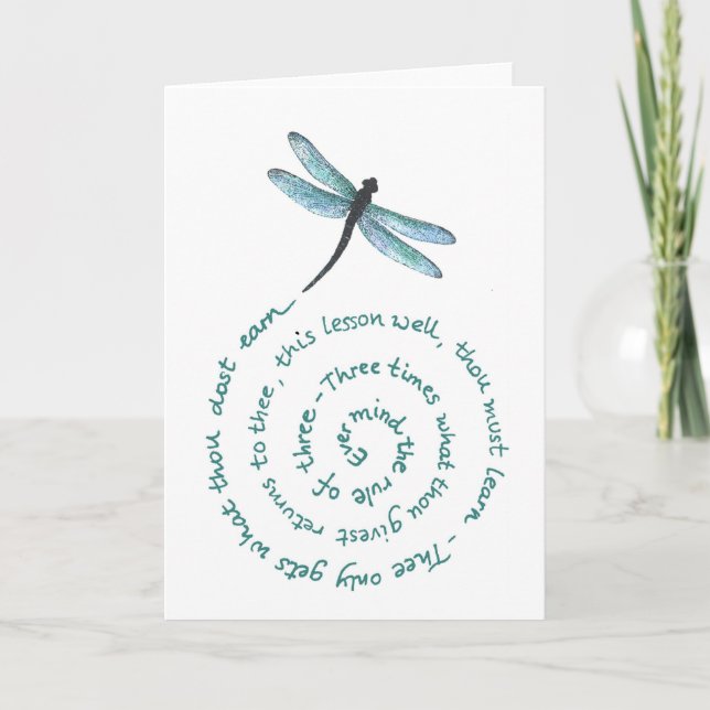 Cartão Artigo 3 - Lei das bruxas - Rede Wiccan (Frente)