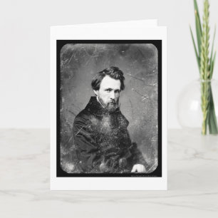 Cartão Artist Rembrandt Lockwood Daguerreotype 1851